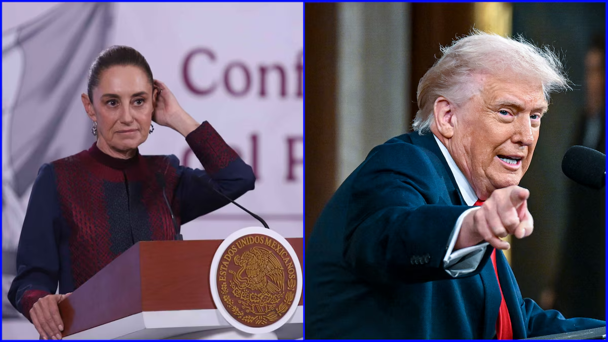 Trump insiste en que violenci4 de cárteles proviene de México: ‘Déjeme erradicarlos’, pidió a Sheinbaum