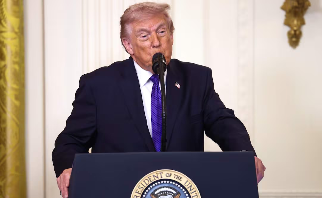 México es «el epicentro de la violencia» de los carteles: Trump; afirma que Sheinbaum es «muy buena persona»