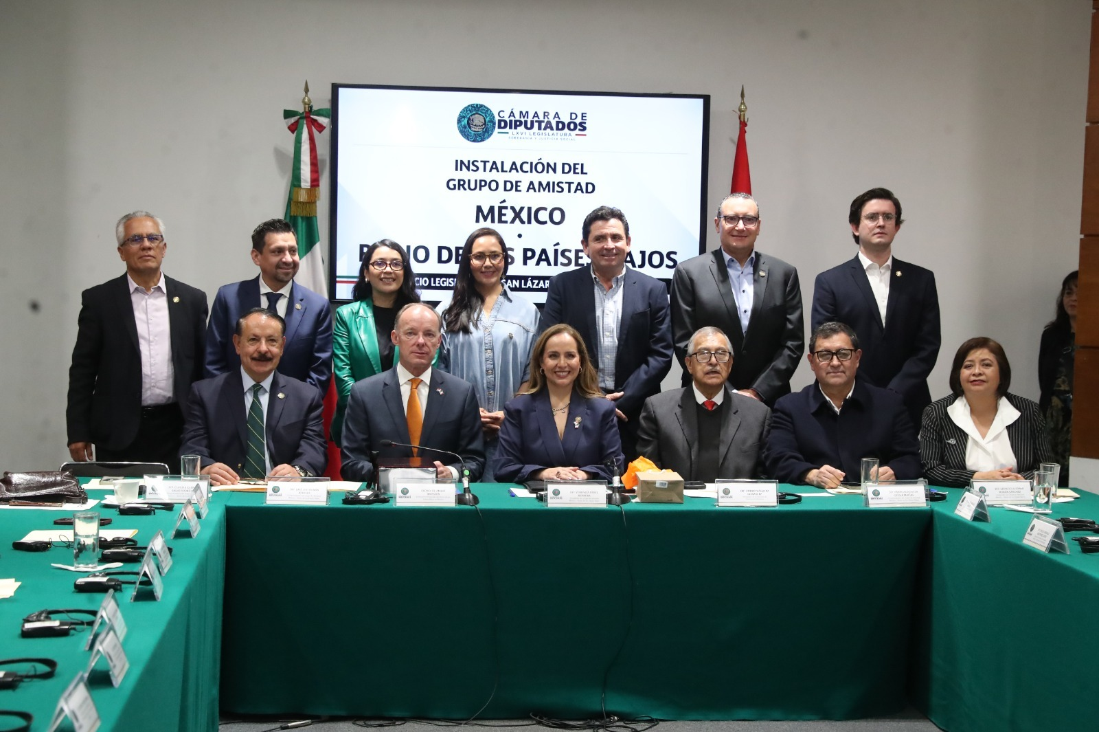 Instalan en la Cámara de Diputados el Grupo de Amistad México-Reino de los Países Bajos