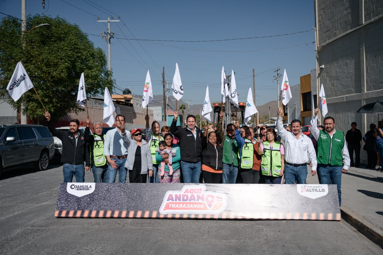 Inicia Javier Díaz rehabilitación de calle en la colonia Asturias