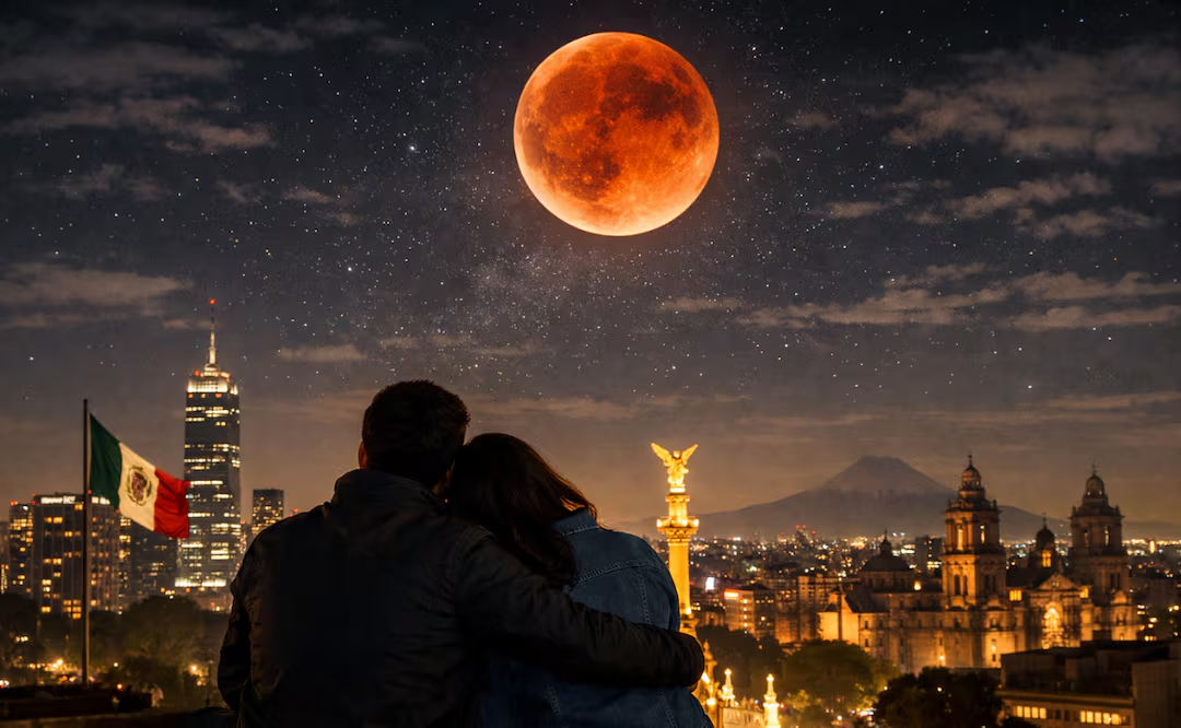 Eclipse lunar 2026; esta es la hora exacta para ver la Luna de Sangre