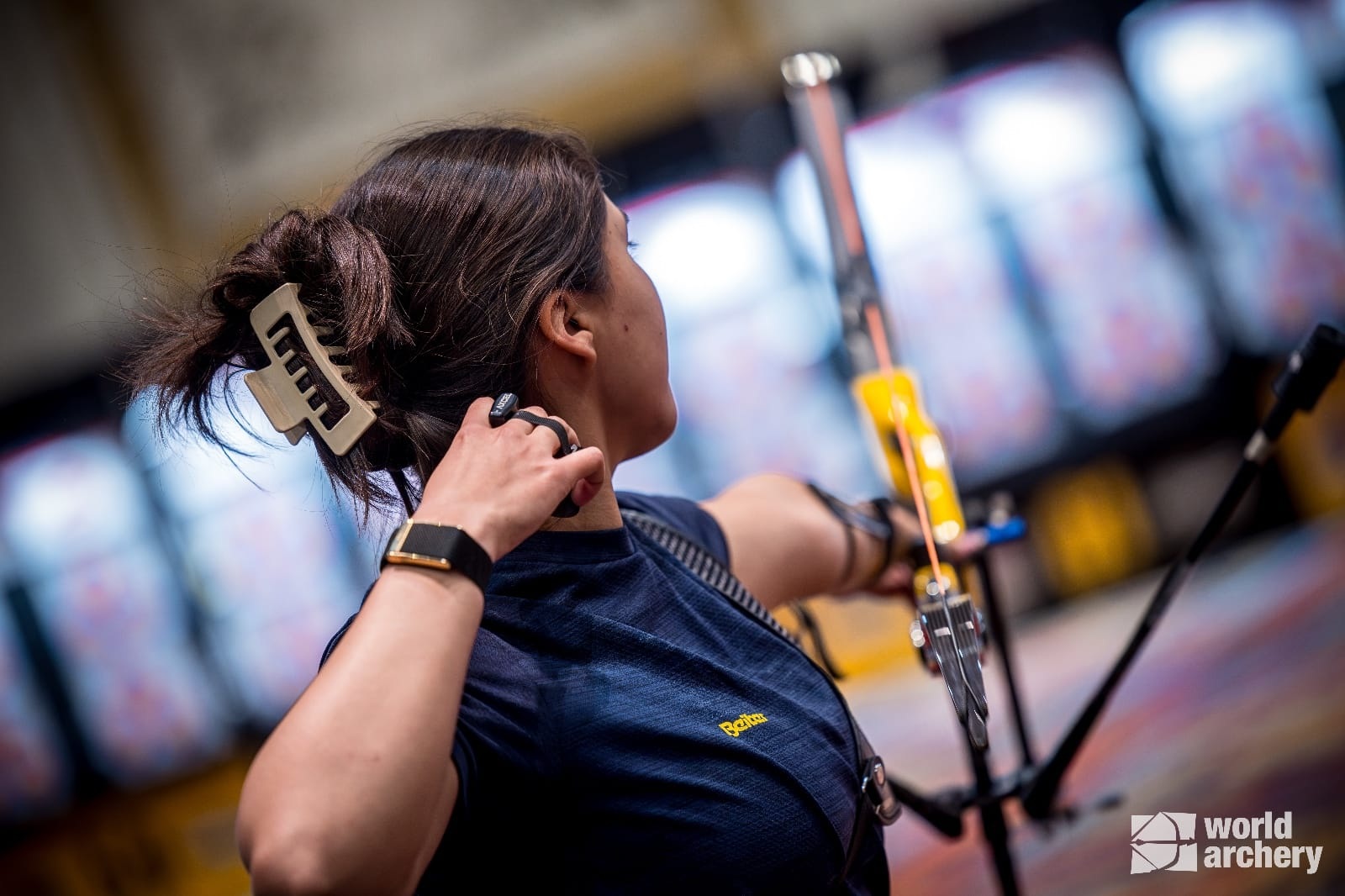 FINALIZA ÁNGELA SEGUNDA EN LA INDOOR WORLD SERIES