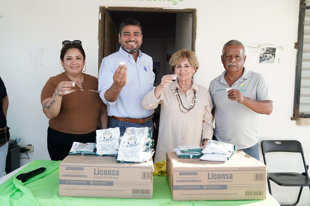 ARRANCA GOBIERNO DE SABINAS PROGRAMA DE LECHE LICONSA EN APOYO A LAS FAMILIAS