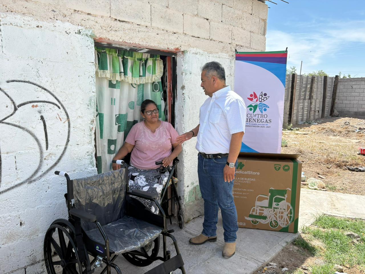 ATENCIÓN QUE SE CUMPLE, NECESIDADES QUE SE RESUELVEN EN CUATRO CIÉNEGAS