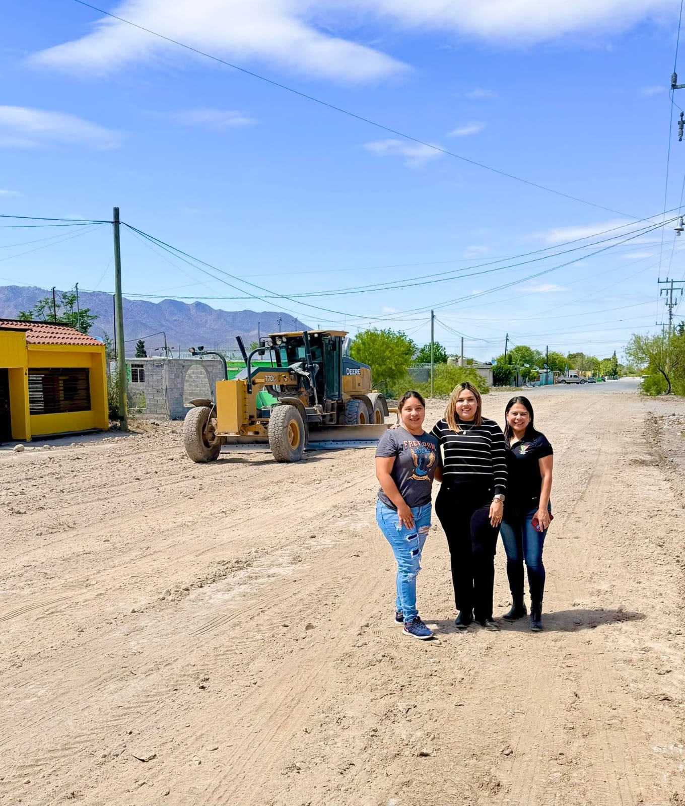 AVANZA CASTAÑOS CON MÁS OBRAS DE REHABILITACIÓN VIAL