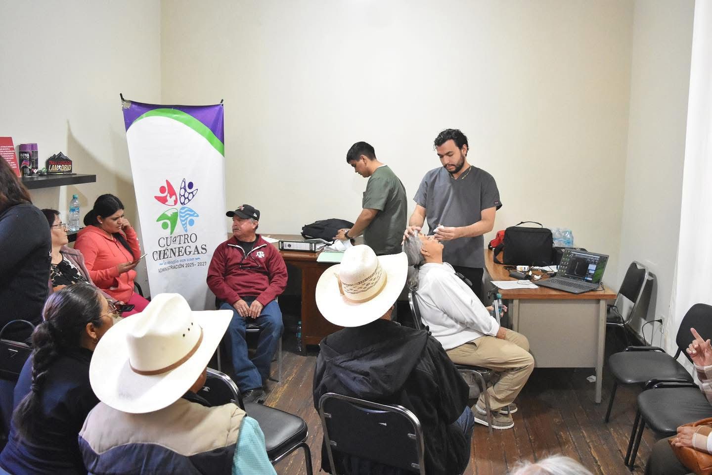PREPARAN LA BRIGADA OFTALMOLÓGICA EN 4-C