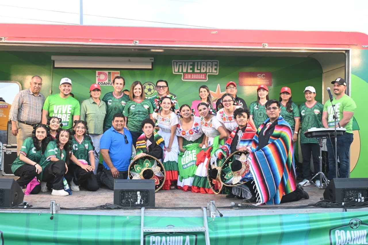 Arranca en Frontera la caravana ¡Vamos Equipo! ¡Vamos México!