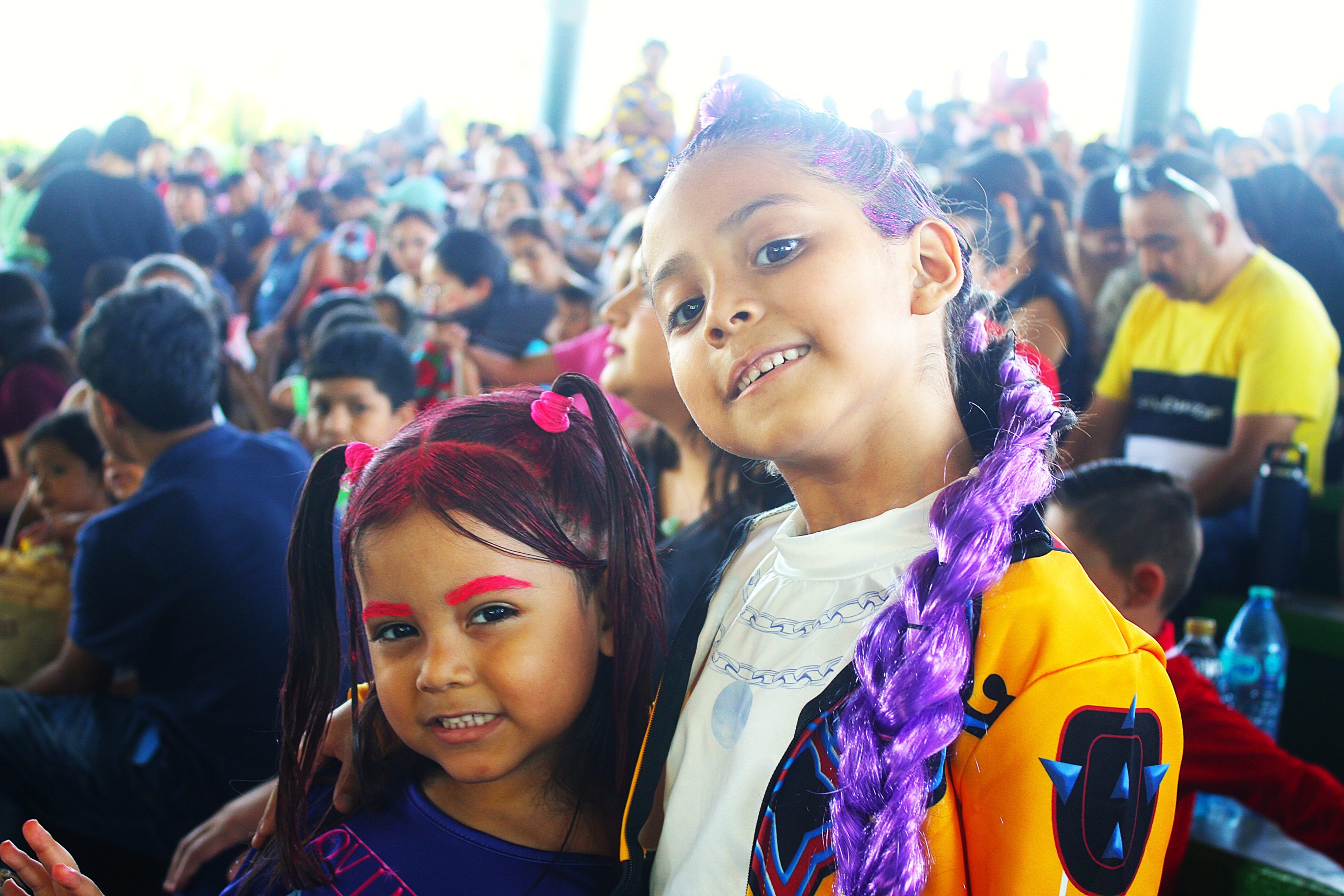 Celebran a lo grande a los niños en parque Xochipilli