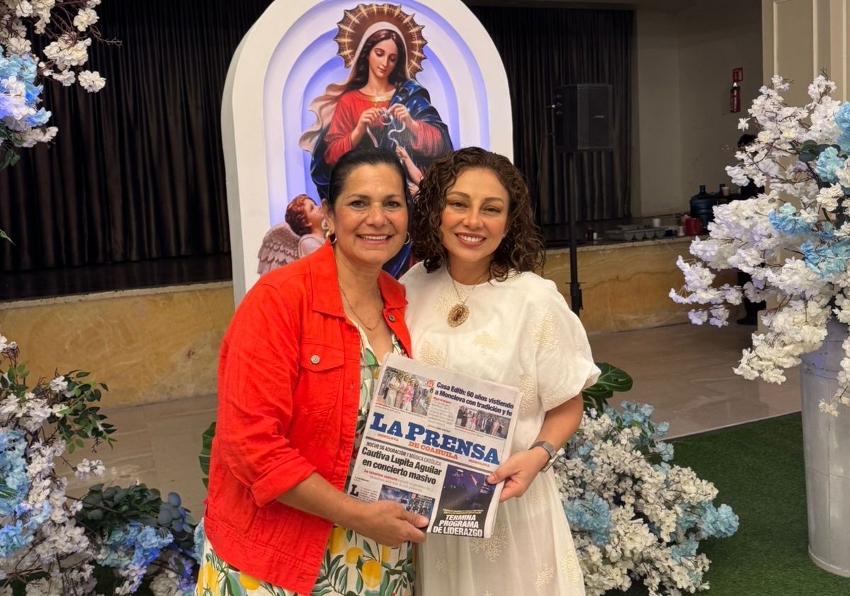 Cumple Lupita Aguilar su promesa con Monclova