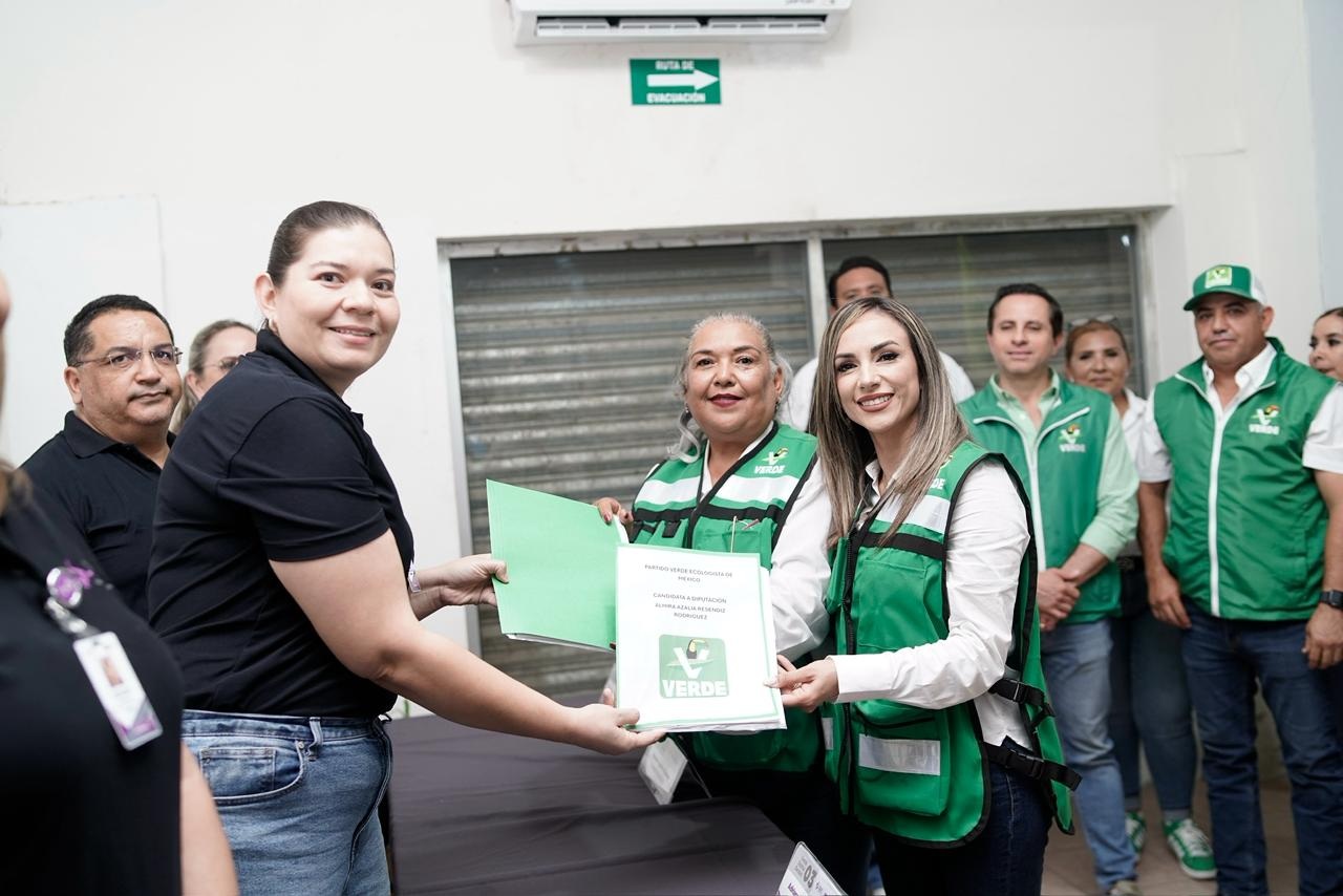 Se registra Alhira por PVEM en el Distrito 3