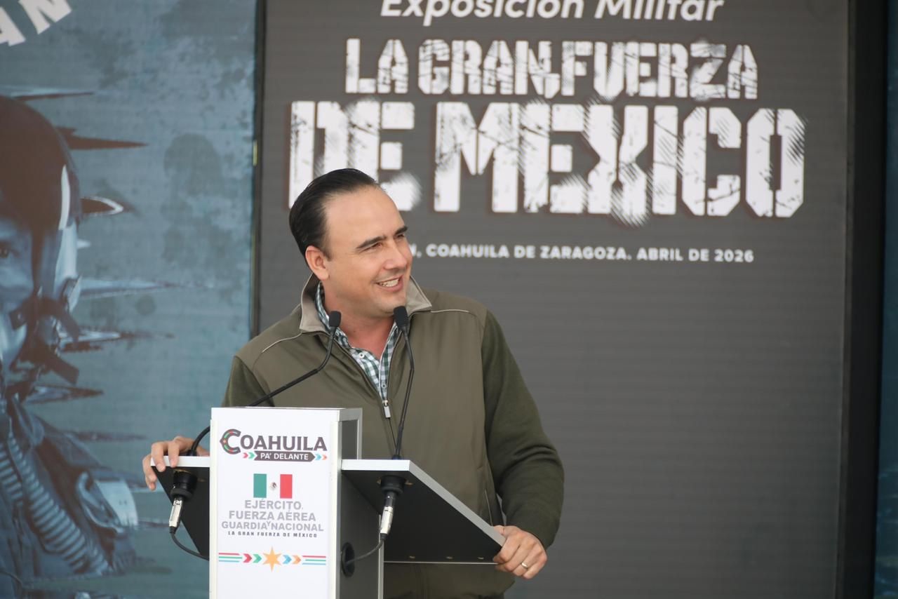 JUNTO CON EL EJÉRCITO INAUGURAMOS «LA GRAN FUERZA DE MÉXICO»: MANOLO