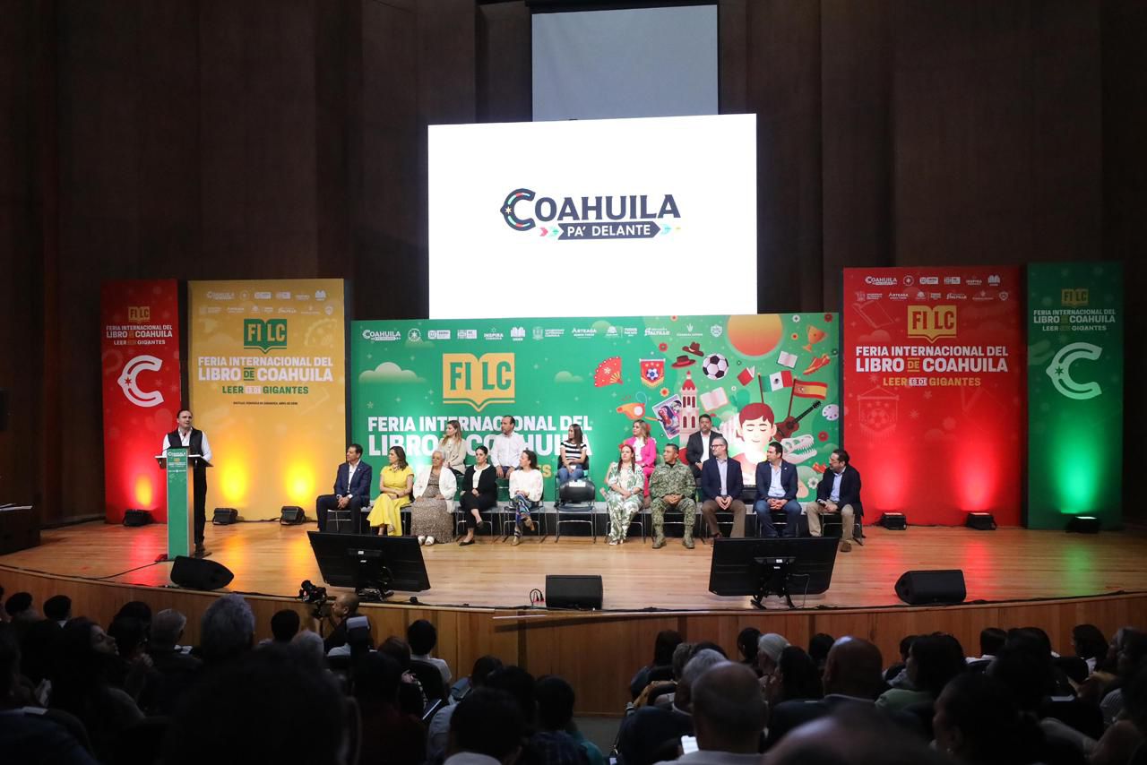 INICIA FERIA INTERNACIONAL DEL LIBRO DE COAHUILA 2026
