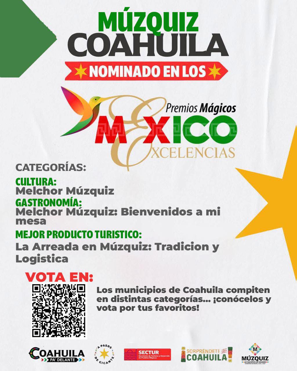 Nominan a Múzquiz a los «Premios Mágicos»