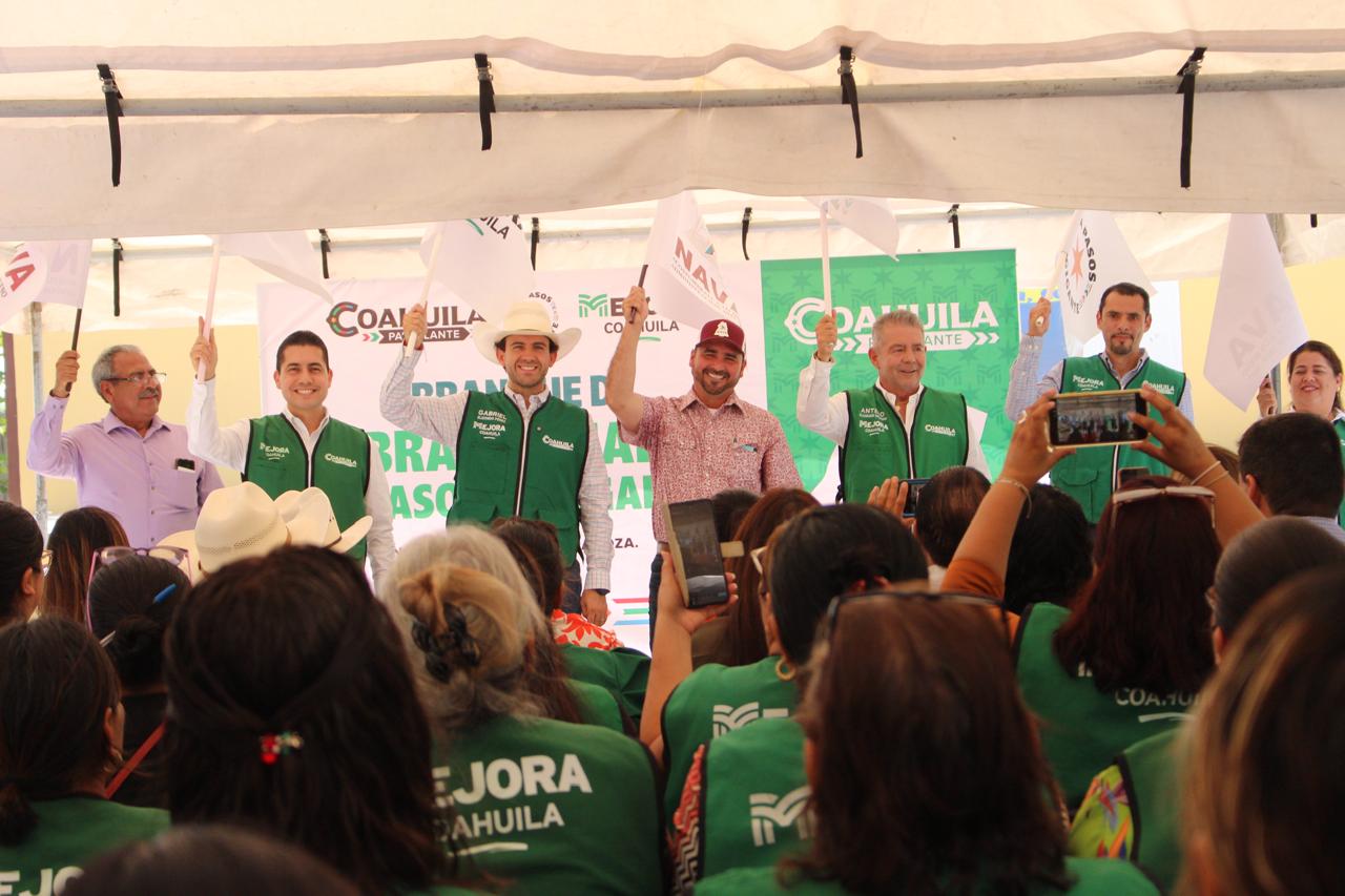 ARRANCAN MÁS OBRAS EN CINCO MANANTIALES