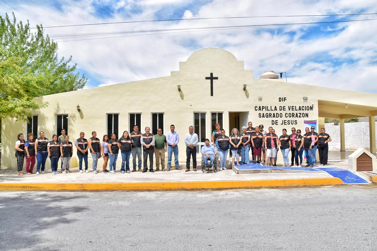REHABILITAN Y PONEN EN OPERACIÓN LA CAPILLA MUNICIPAL DE CUATRO CIÉNEGAS
