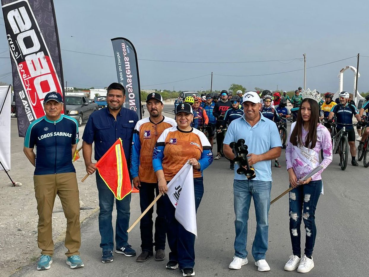 ARRANCA LA RUTA CICLISTA SABINAS–PRESA DON MARTÍN