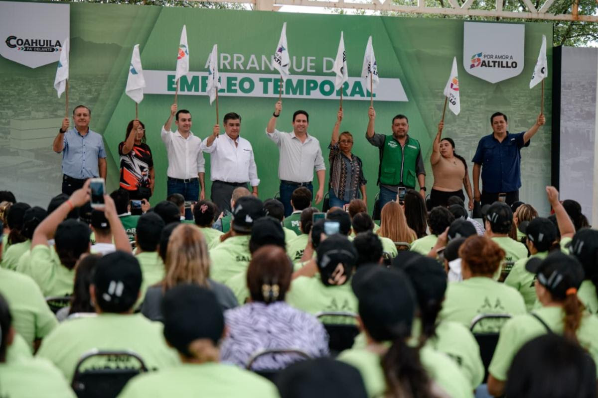 Arranca Saltillo programa de Empleo Temporal 2026