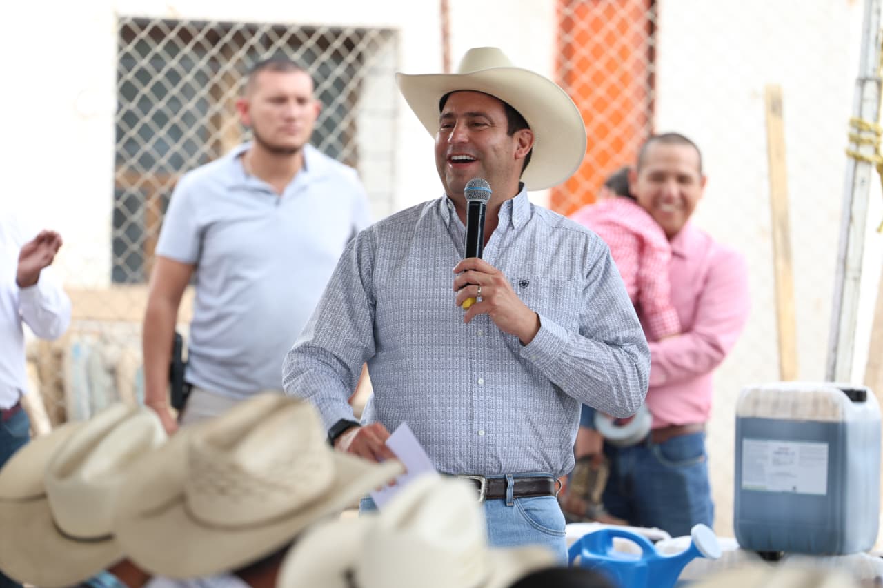 ANUNCIA JAVIER DÍAZ MÁS DE 110 MDP PARA EL CAMPO