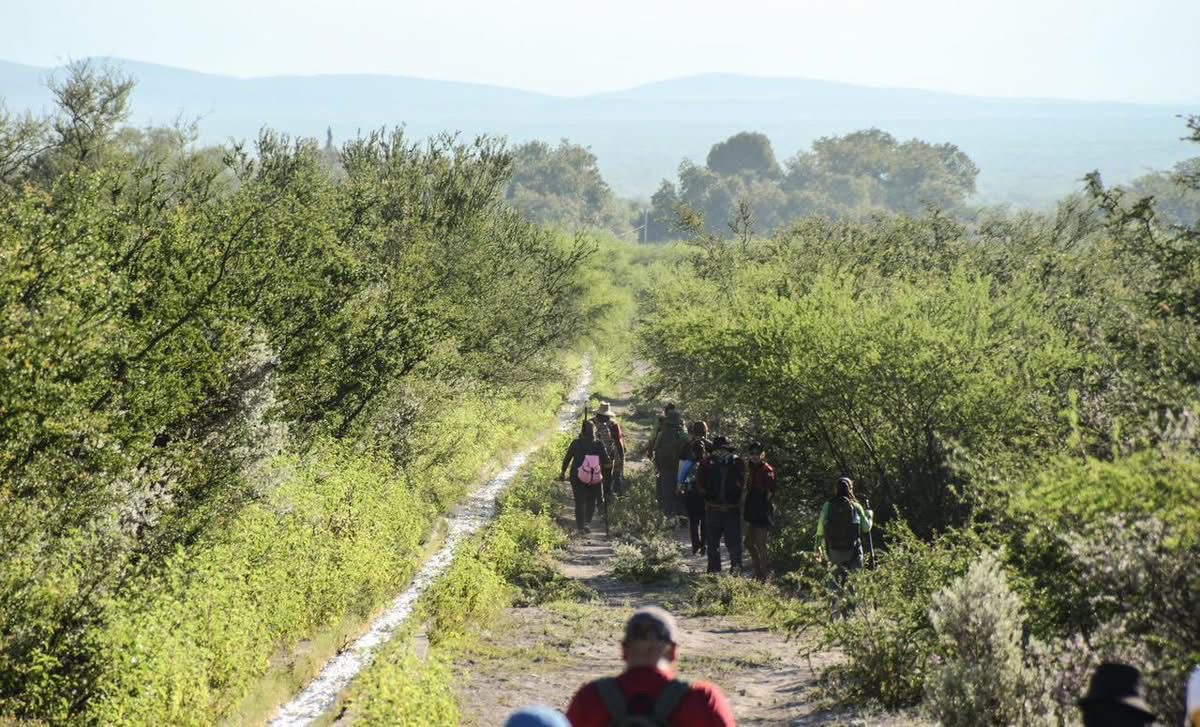 INVITAN A RUTA SENDERISMO EN CASCADA DEL EJIDO SAN LORENZO