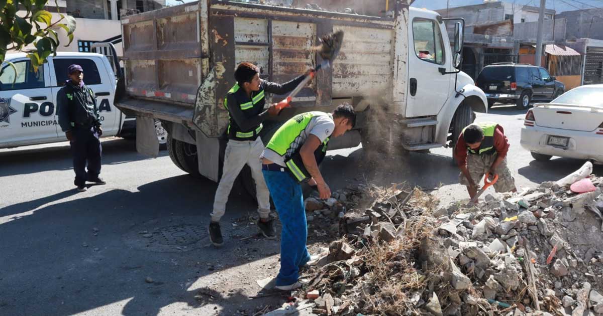 Prevén tenga Saltillo un tiradero para escombro