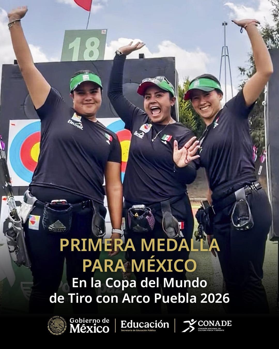 Conquistan arqueras la primera medalla para México en Turquía