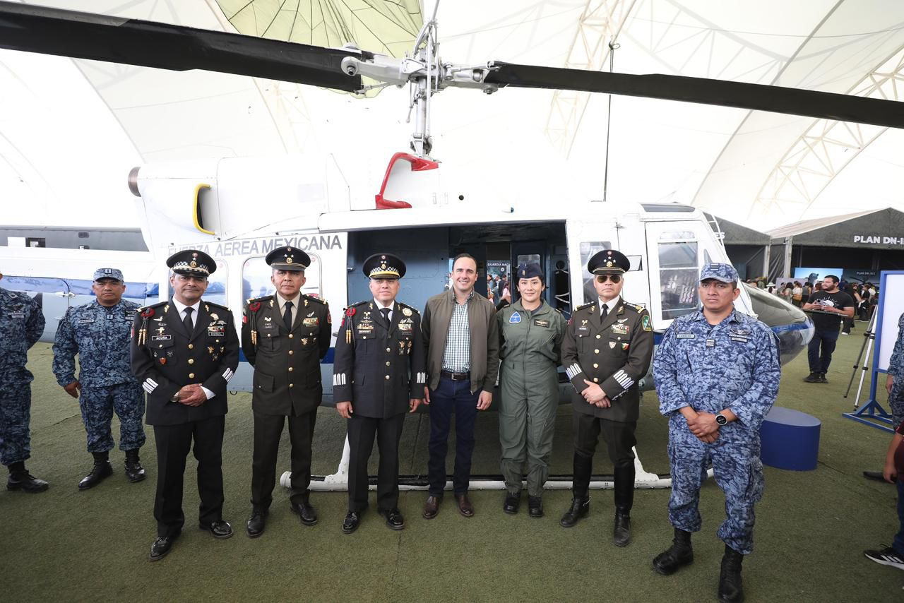 JUNTO CON EL EJÉRCITO INAUGURAMOS «LA GRAN FUERZA DE MÉXICO»: MANOLO