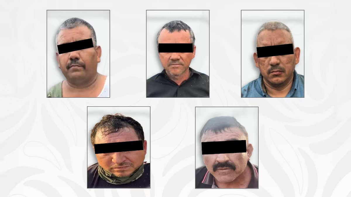 Detienen a 5 presuntos miembros de Los Chapitos que operaban en Mazatlán