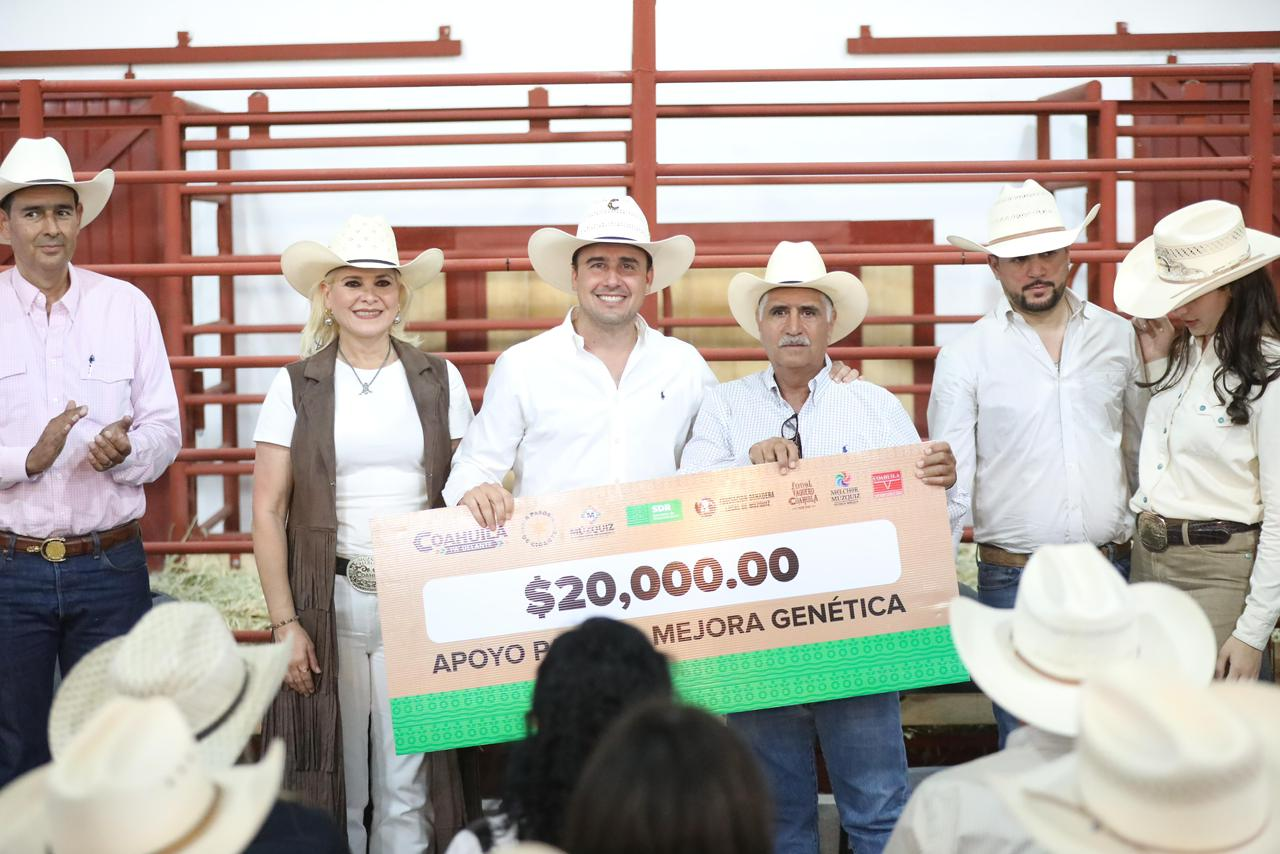 ARRANCAMOS EL PROGRAMA PARA MEJORAMIENTO GENÉTICO EN COAHUILA: MANOLO