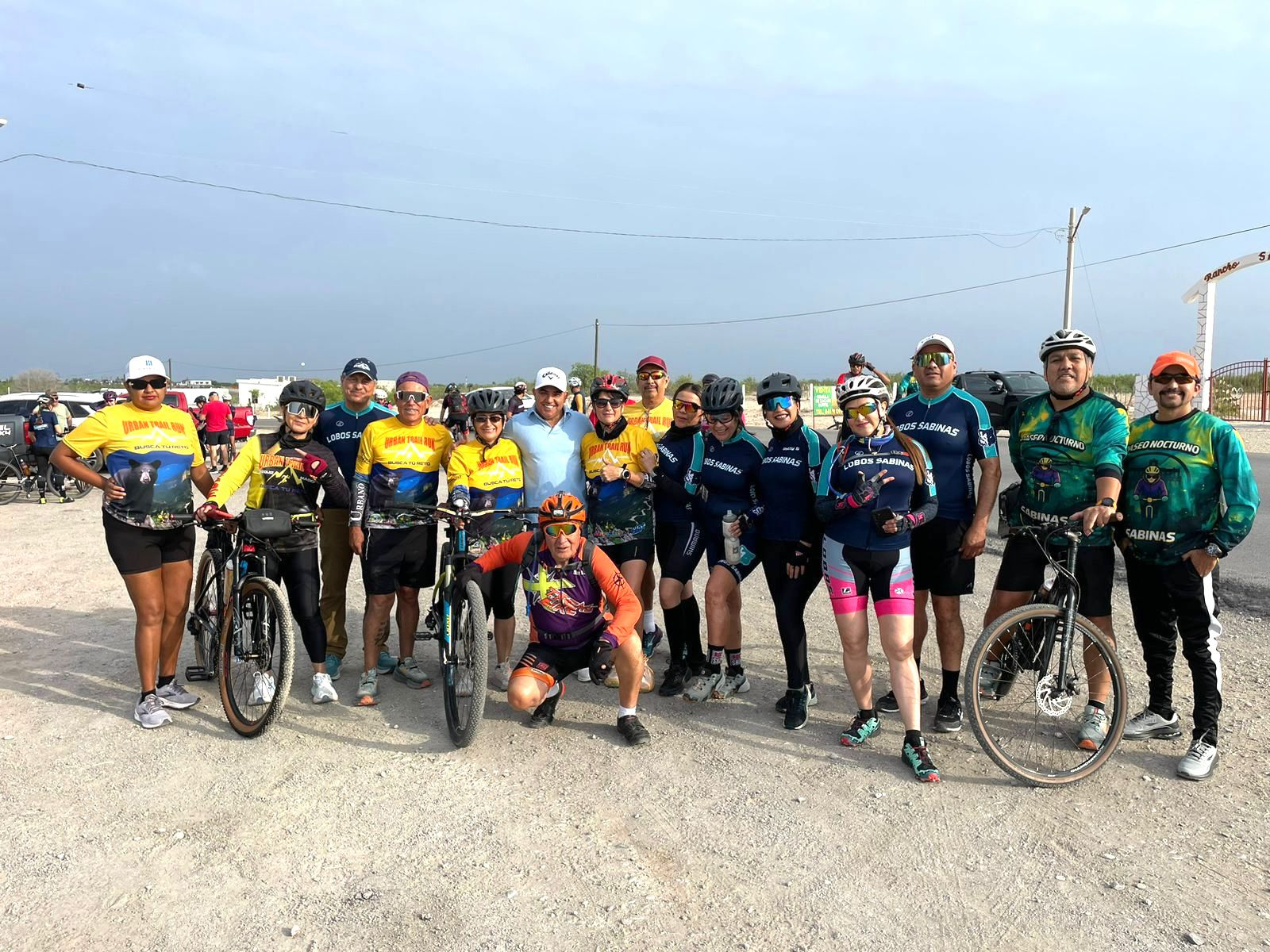 ARRANCA CHANO DÍAZ RUTA CICLISTA SABINAS–PRESA DON MARTÍN
