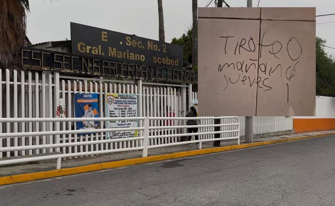 Amenazas de tirote0s en secundarias movilizan a autoridades de Nuevo León; las vinculan a reto en TikTok