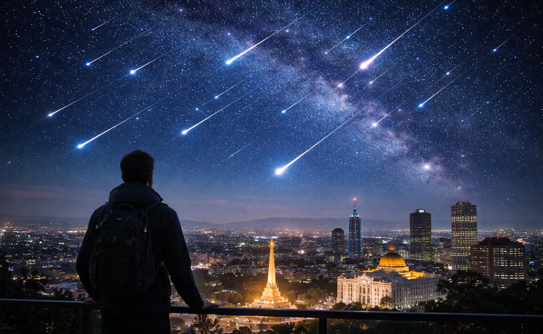 Lluvia de Meteoros Líridas: ¿Cuál es la hora perfecta para ver este fenómeno astronómico en México?; descúbrelo aquí