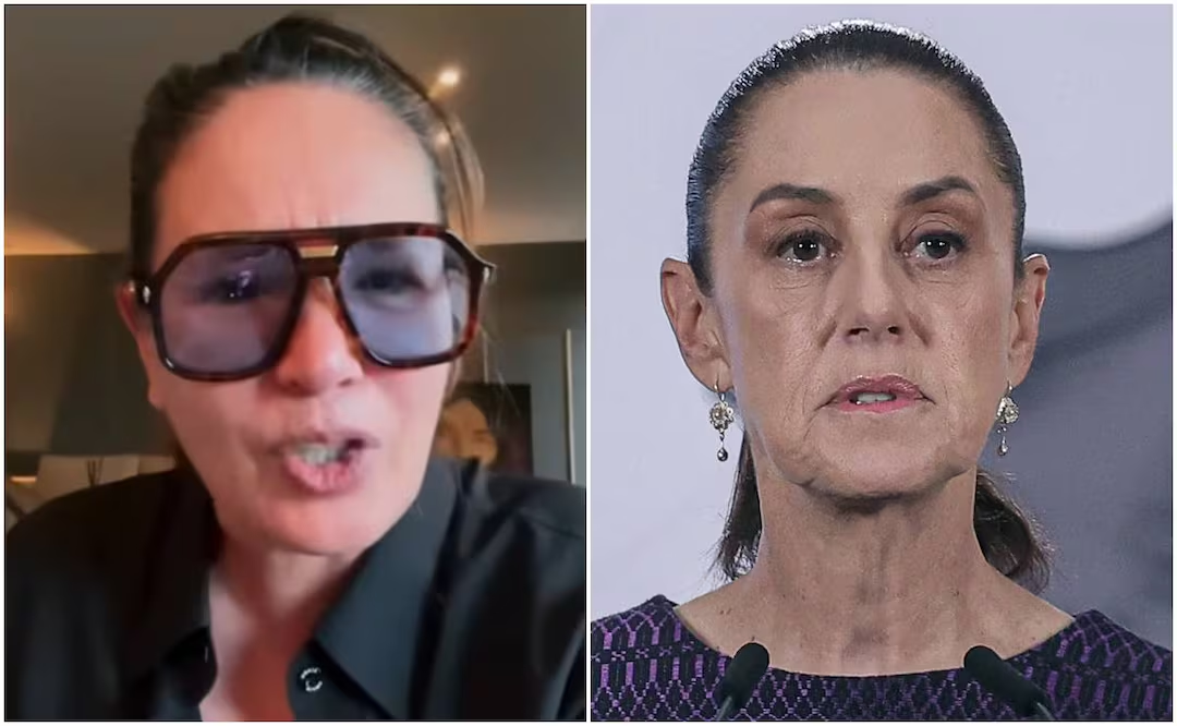 Entre lágrimas, Yolanda Andrade encara a Sheinbaum por las desapariciones en México: “¡Saque la garra!”