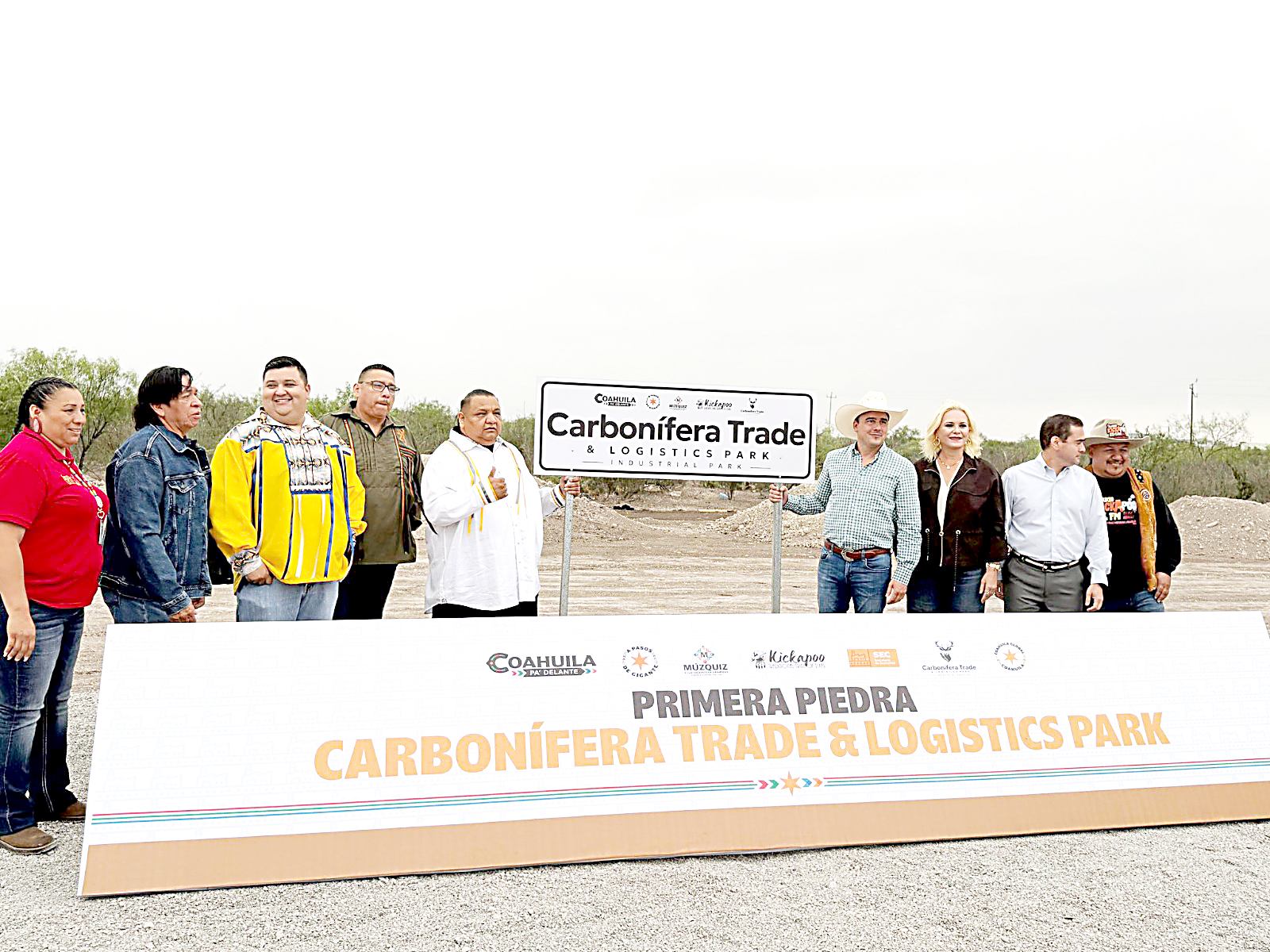 Inicia Manolo proyecto industrial en Múzquiz