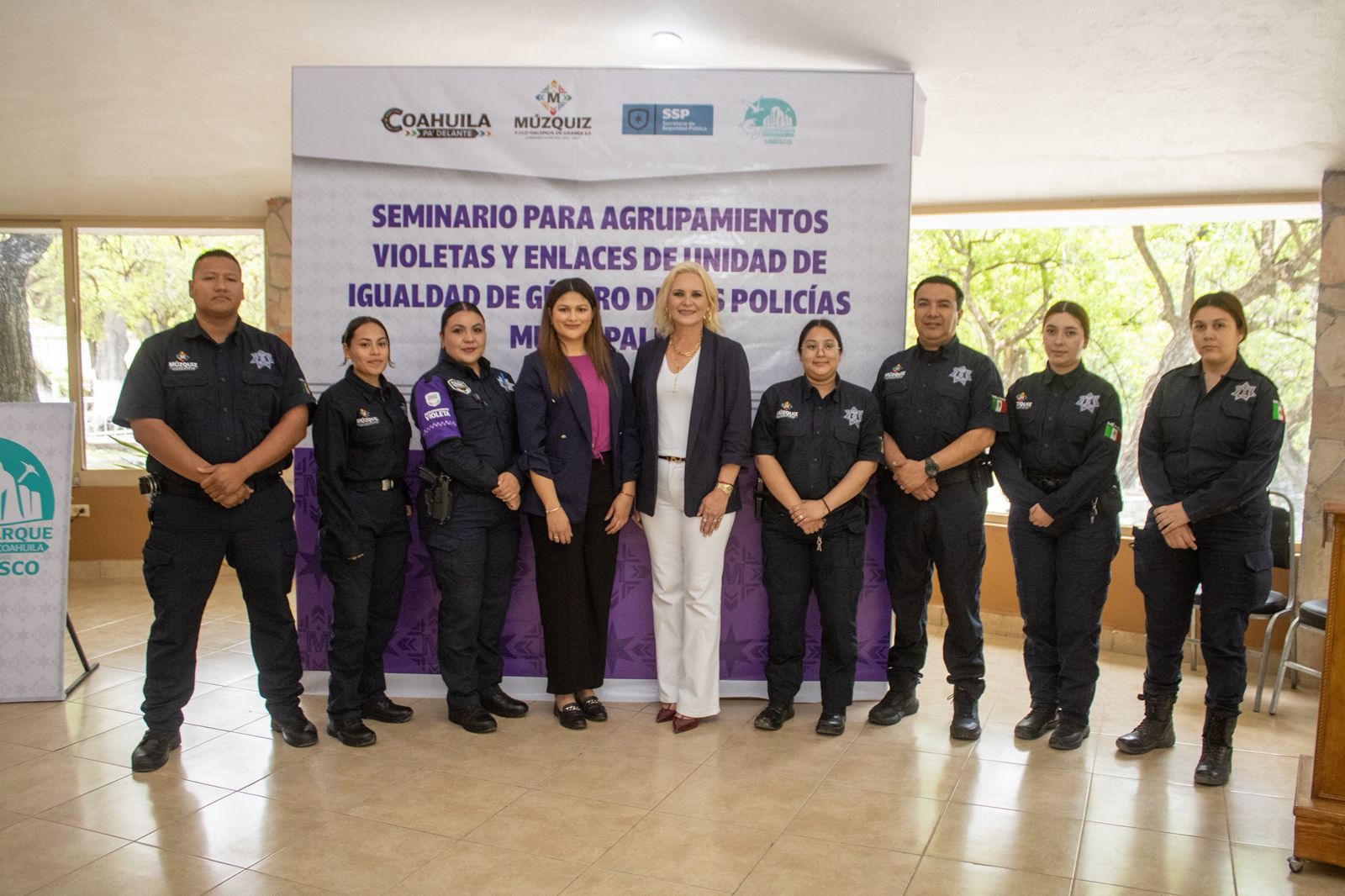 CONTARÁ MÚZQUIZ CON LA PRIMERA POLICÍA VIOLETA
