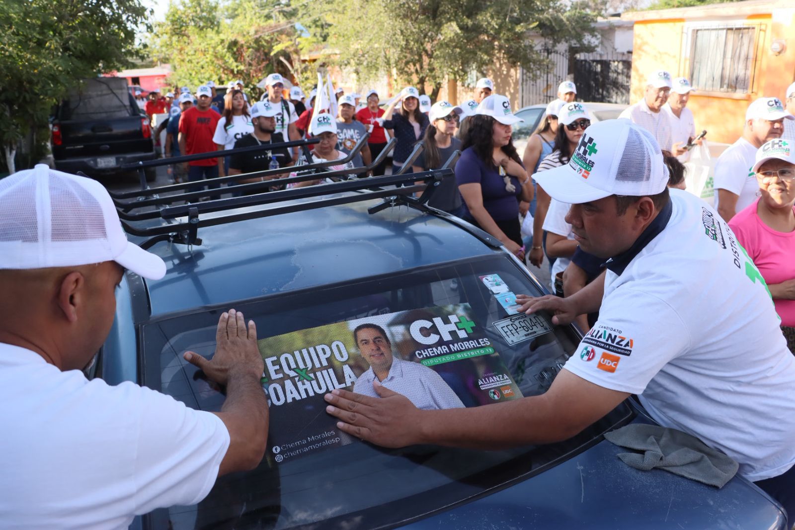 Prioriza Chema Morales cercanía y seguridad