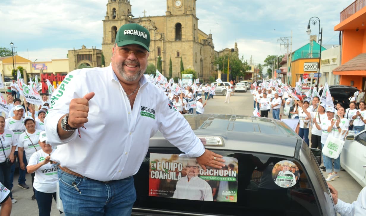 GACHUPÍN DEMUESTRA MÚSCULO CON  GRAN JORNADA CIUDADANA