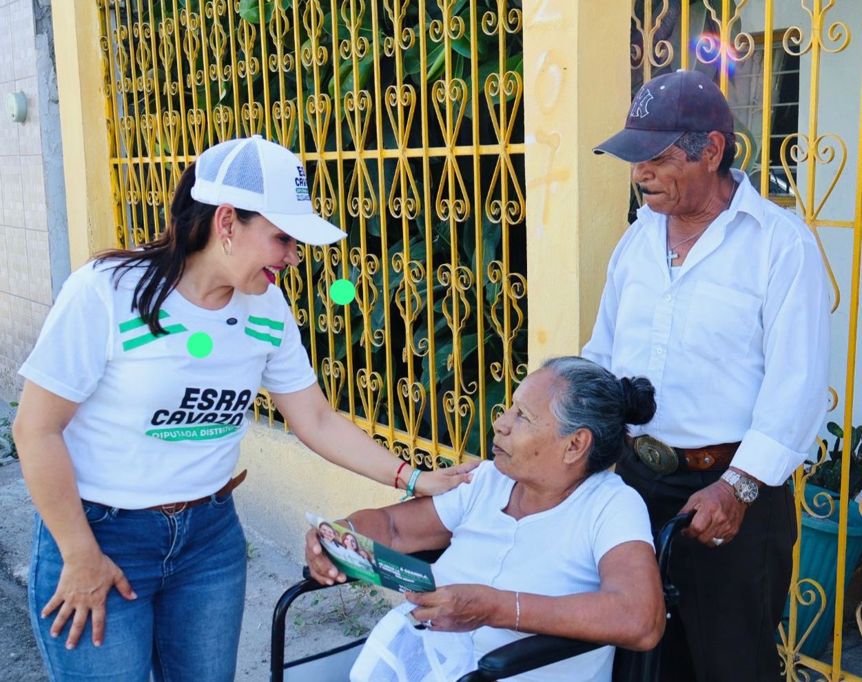 Lleva Esra propuestas en educación y seguridad