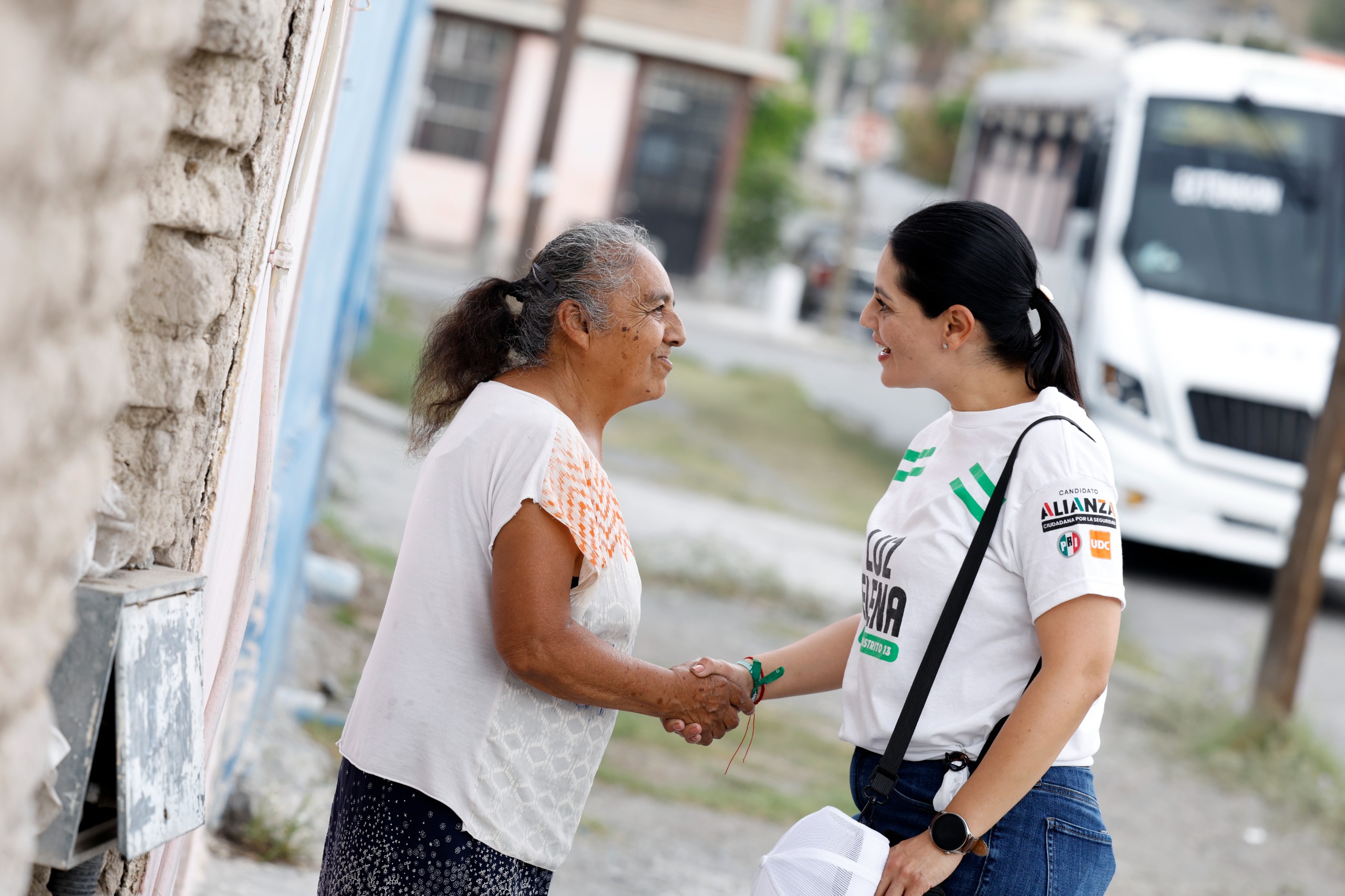 Es la paz y seguridad bandera de Luz Elena