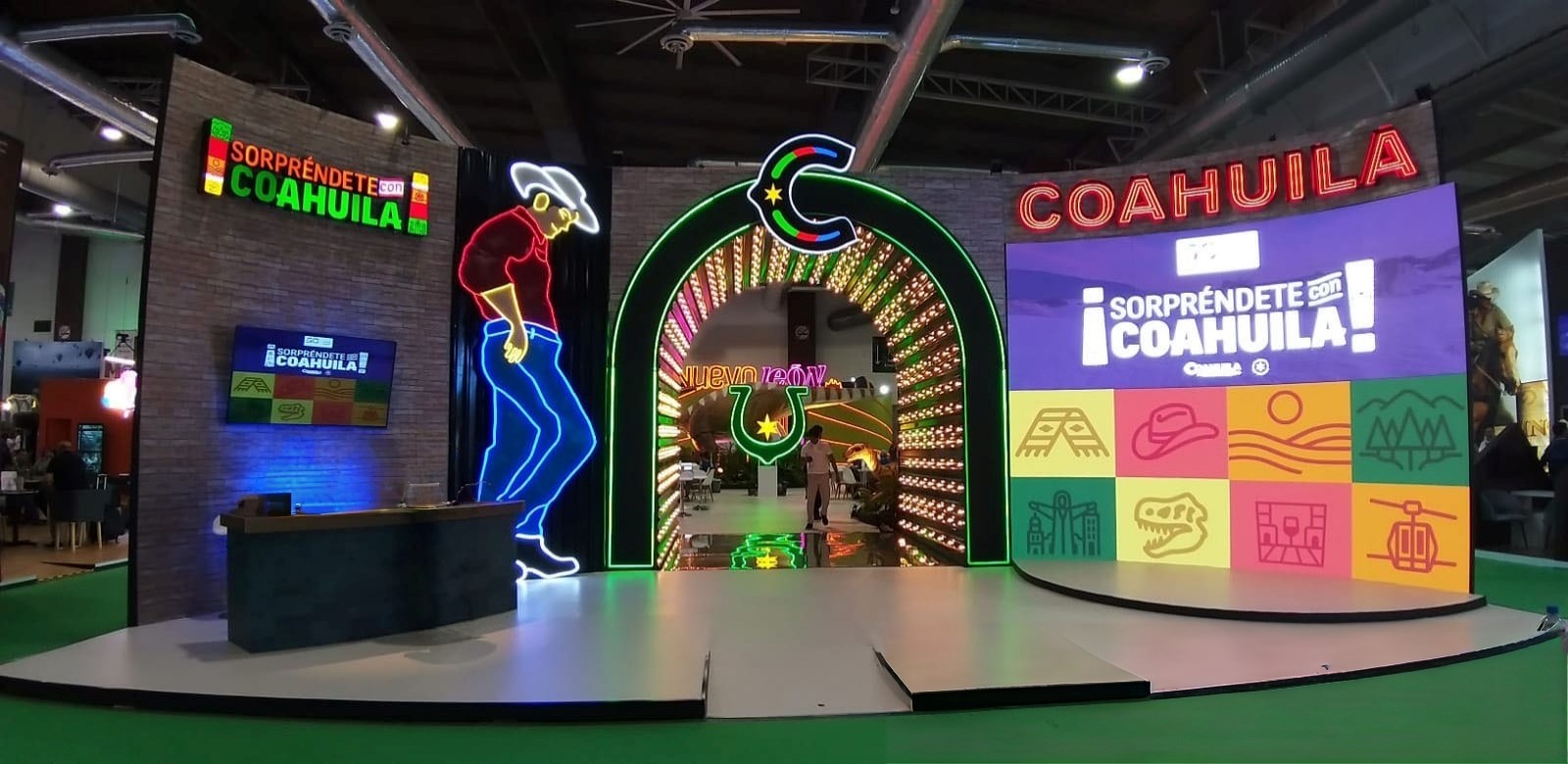GRAN ÉXITO LA PARTICIPACIÓN DE COAHUILA EN TIANGUIS TURÍSTICO