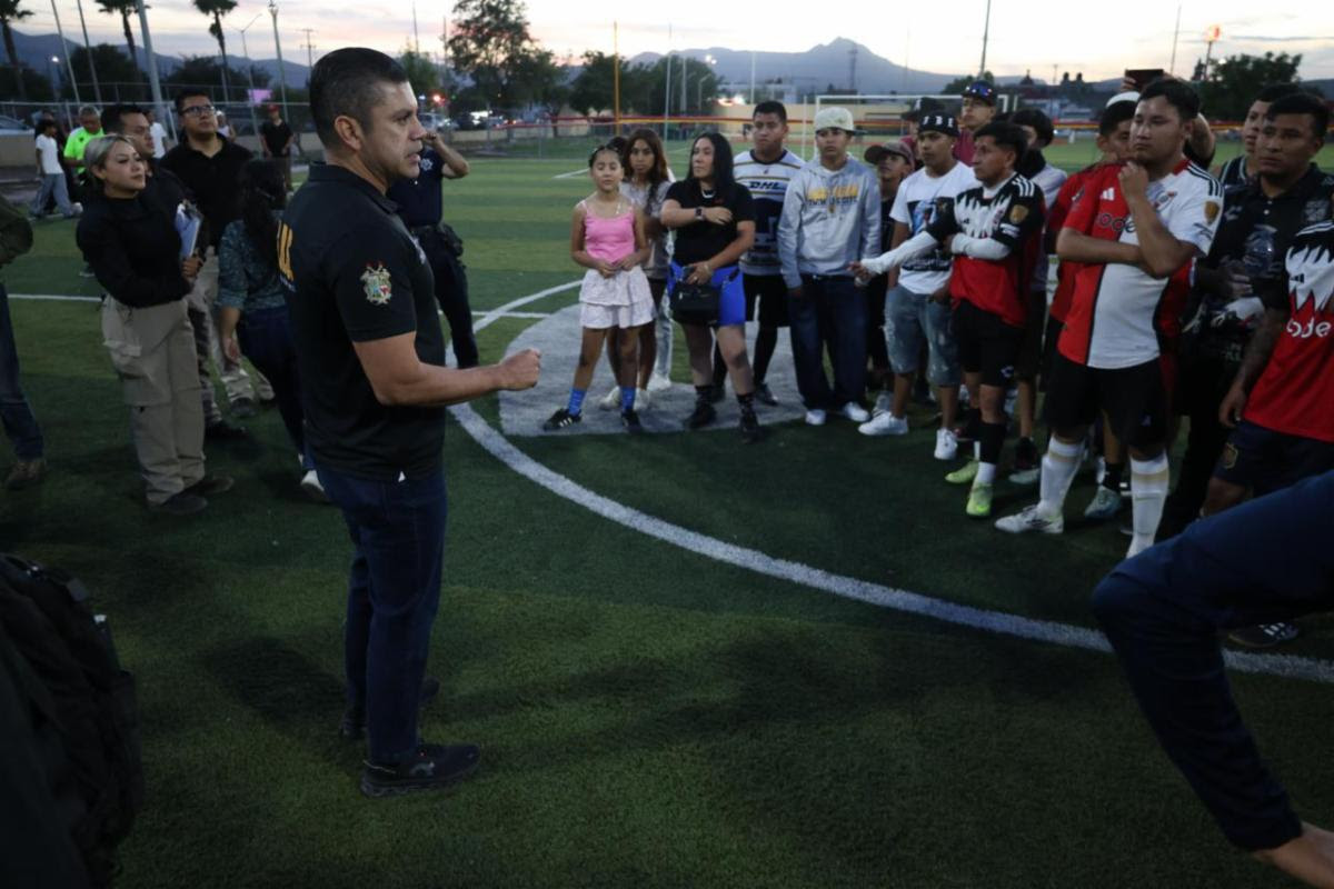 Con deporte en las colonias prevenimos riñas en Saltillo