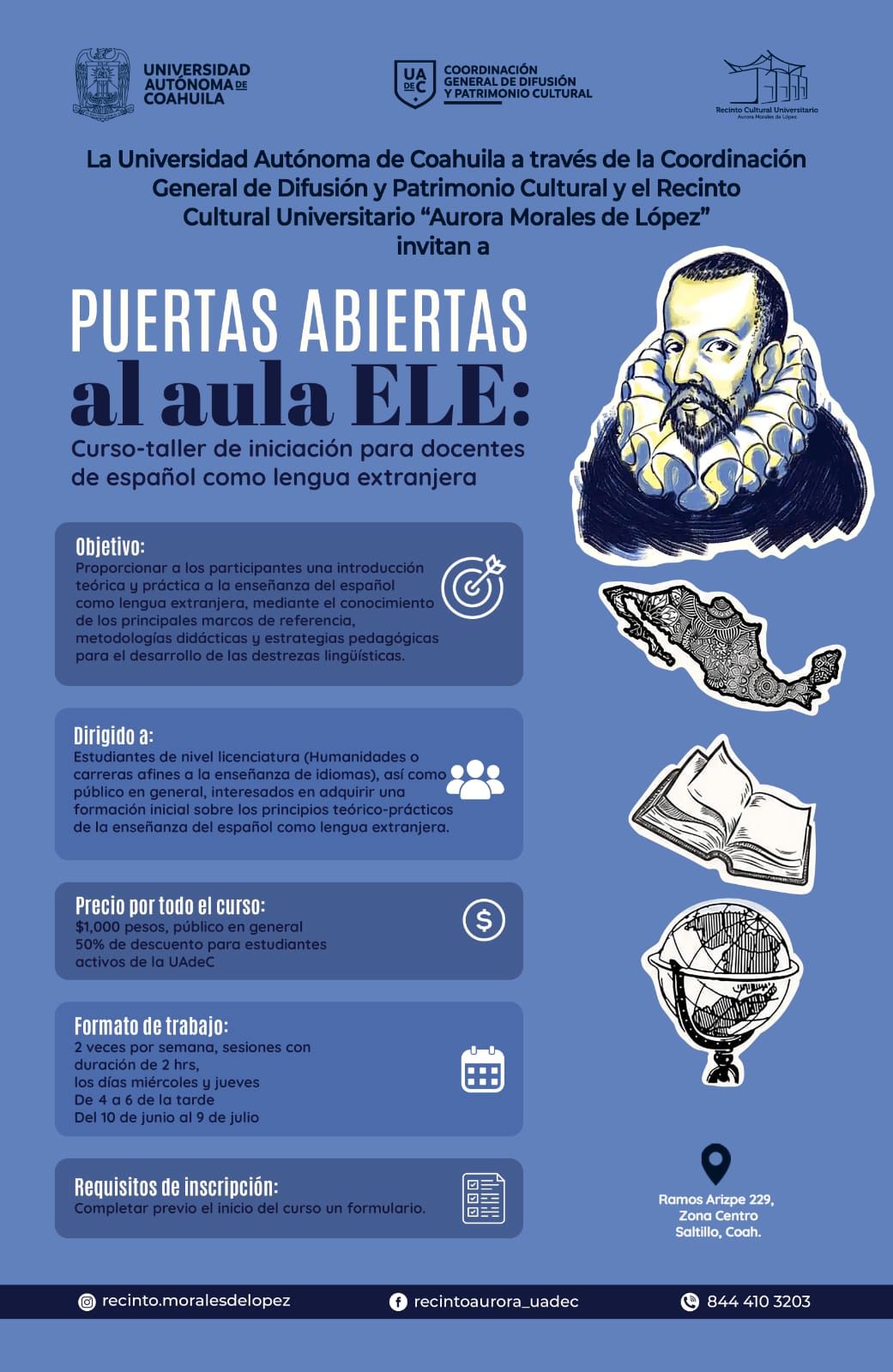 Invitan al curso para docentes Español como Lengua Extranjera