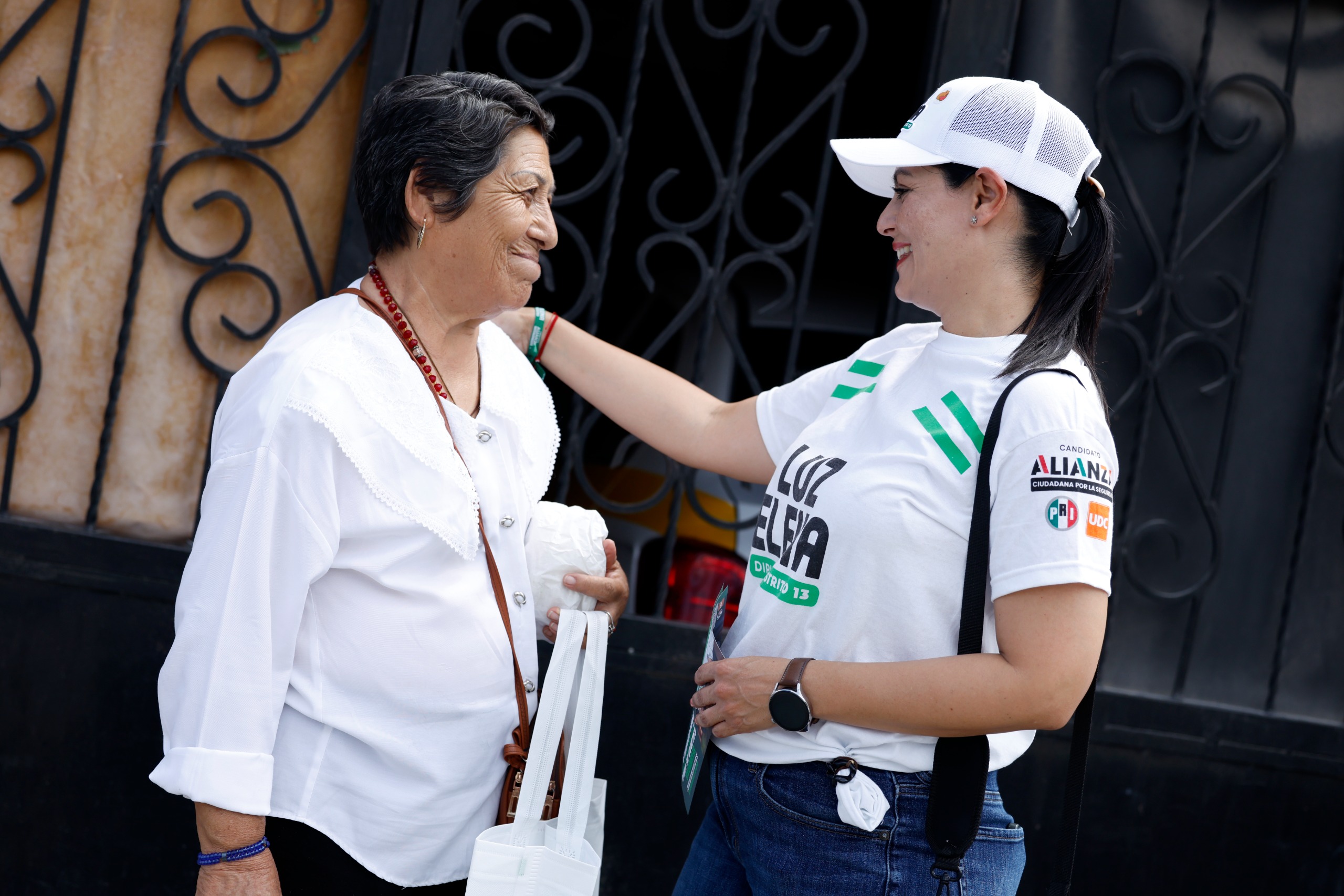 Seguir fortaleciendo la seguridad y la calidad de vida en Coahuila, bandera de Luz Elena Morales