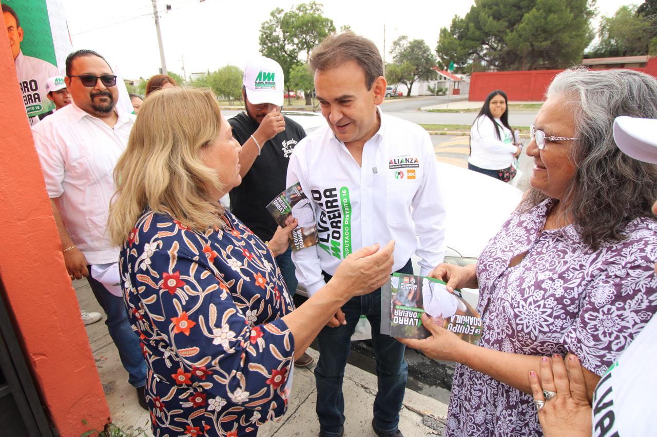 Impulsará Álvaro Moreira más presupuesto para obras y vialidades en el distrito 16