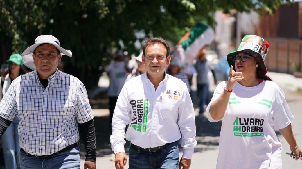 Plantea Álvaro Moreira seguir fortaleciendo el transporte y la movilidad en el distrito 16
