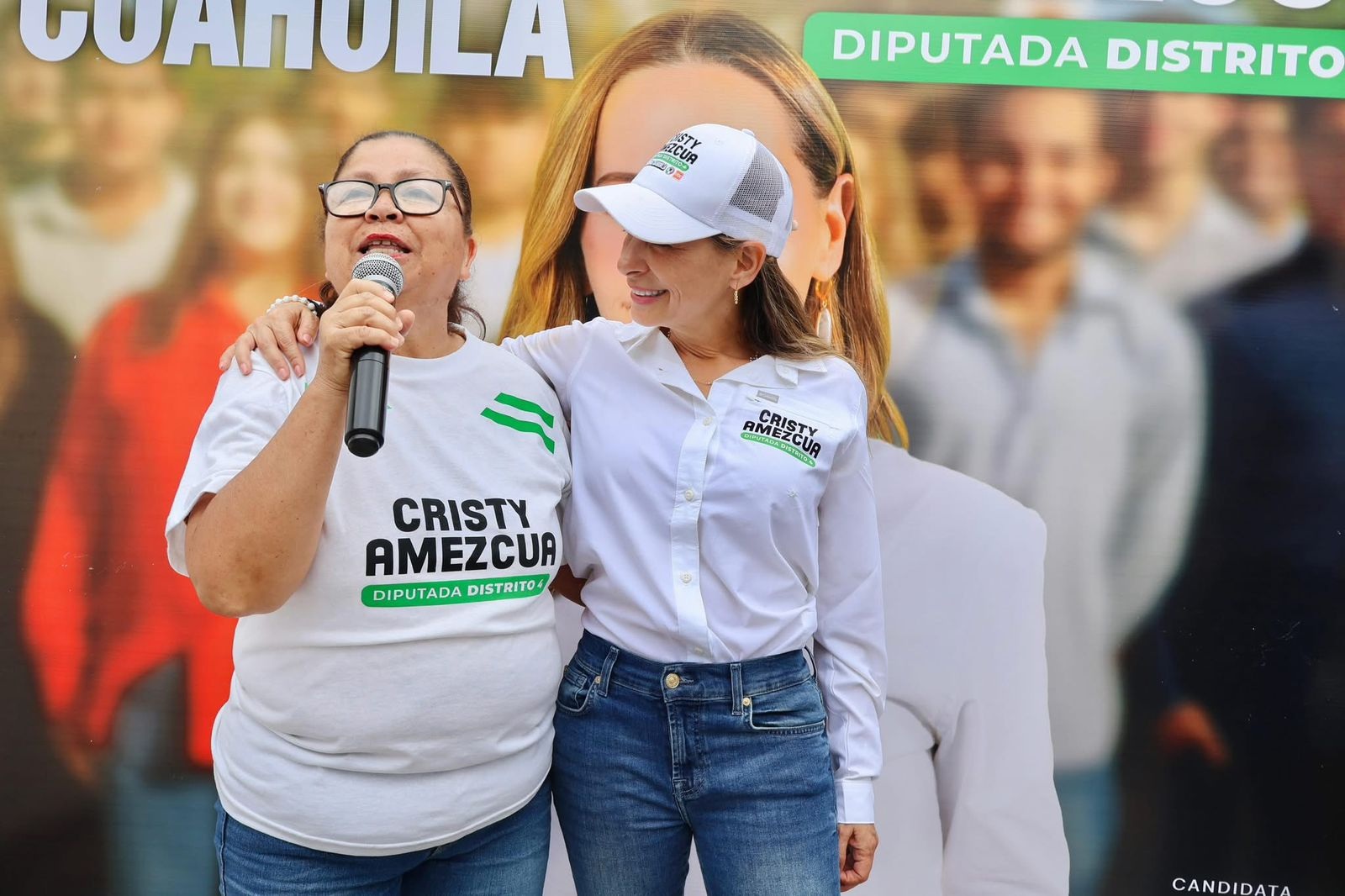 CRISTY AMEZCUA RECORRE COLONIAS AL SUR DE LA CIUDAD