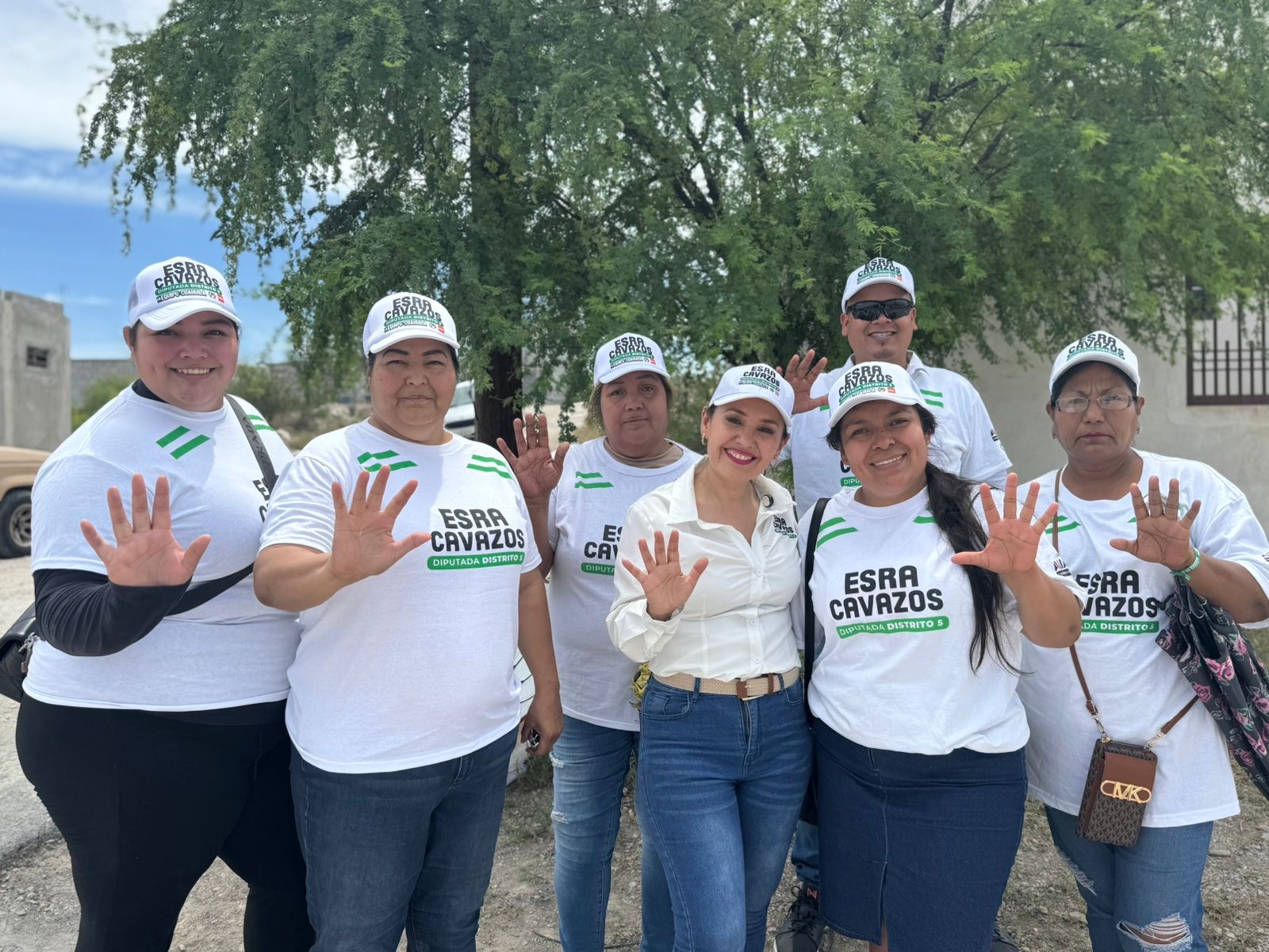 Esra Cavazos va por más seguridad y oportunidades