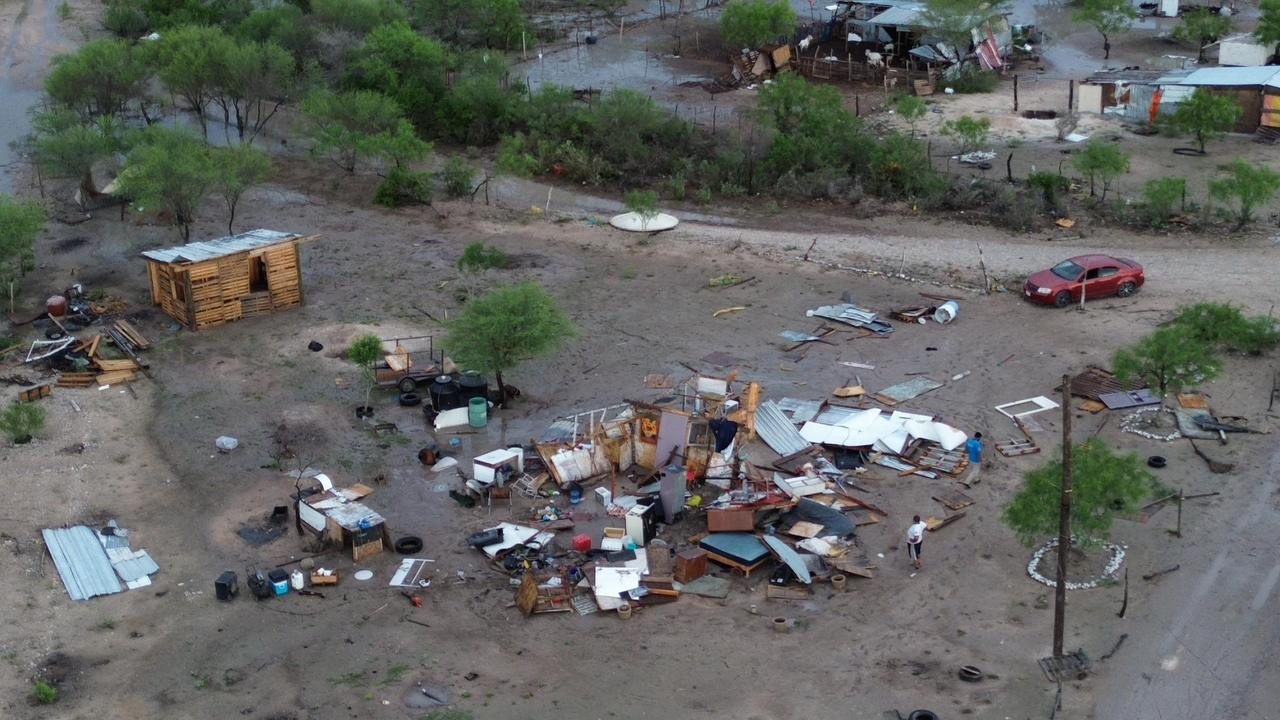 PROTECCIÓN CIVIL INFORMA SOBRE VÓRTICES TORNÁDICOS EN EL NORTE DE COAHUILA
