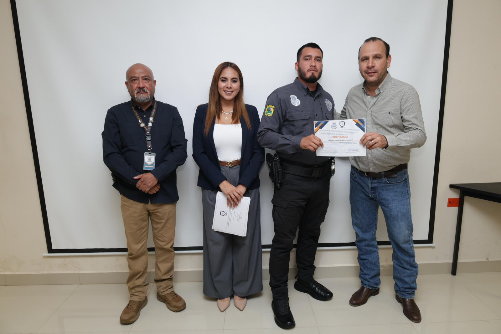 Profesionalizan a elementos de Seguridad Pública en Informe Policial Homologado