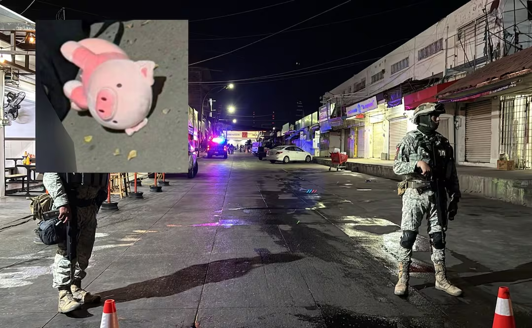 Hallan otro cerdito de peluche junto al cuerp0 de un hombre asesin4do a bal4zos en Culiacán, Sinaloa; es el tercer caso en un mes