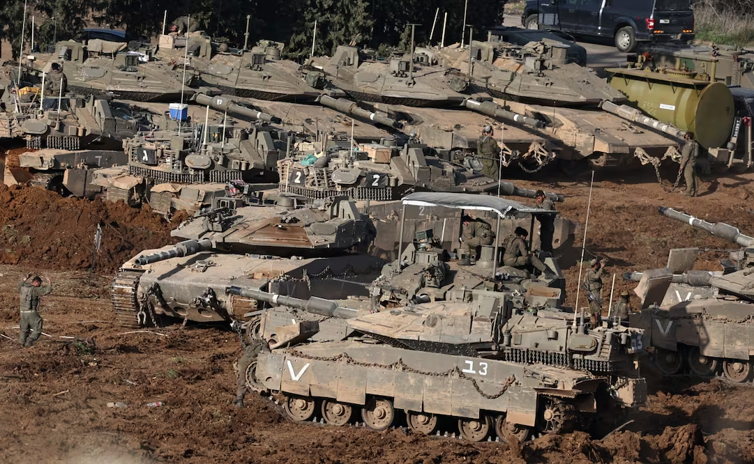 Israel lanza nuevos bombardeos en el sur de Líbano pese a tregua; sus tropas avanzan